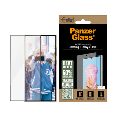 PanzerGlass All-in-One Screen Protector for Samsung Galaxy S25 Ultra